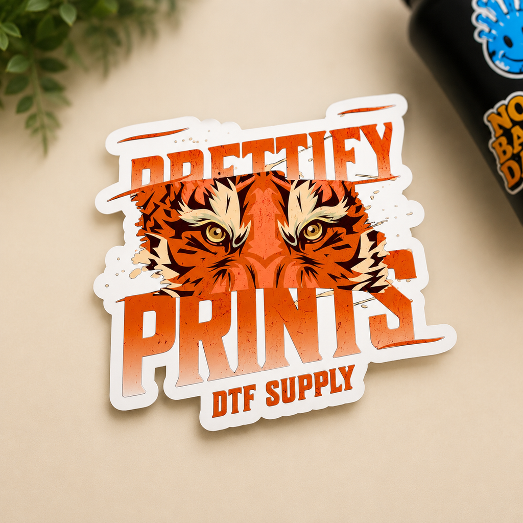 Custom Logo Vinyl Stickers | Waterproof Die-Cut Stickers