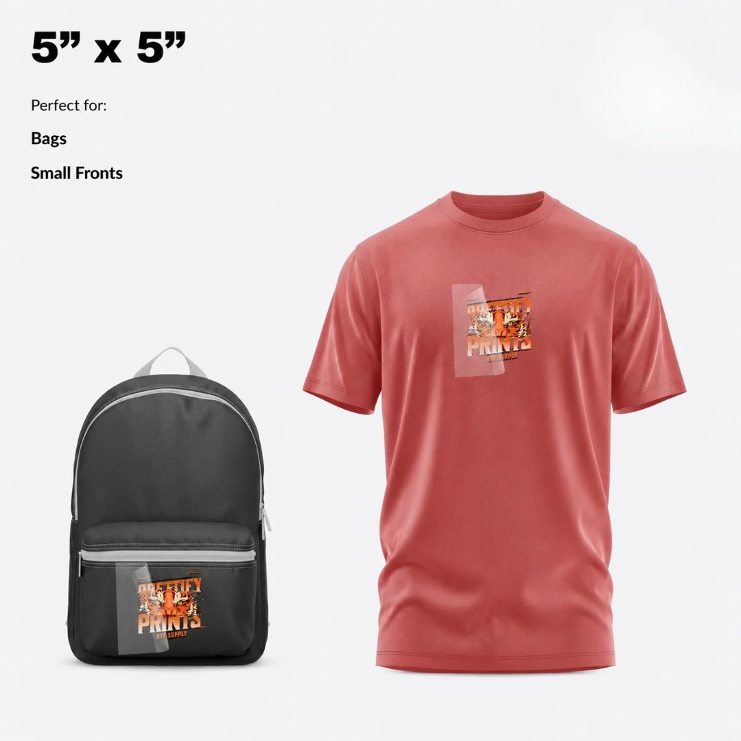 Custom DTF Transfers By Size