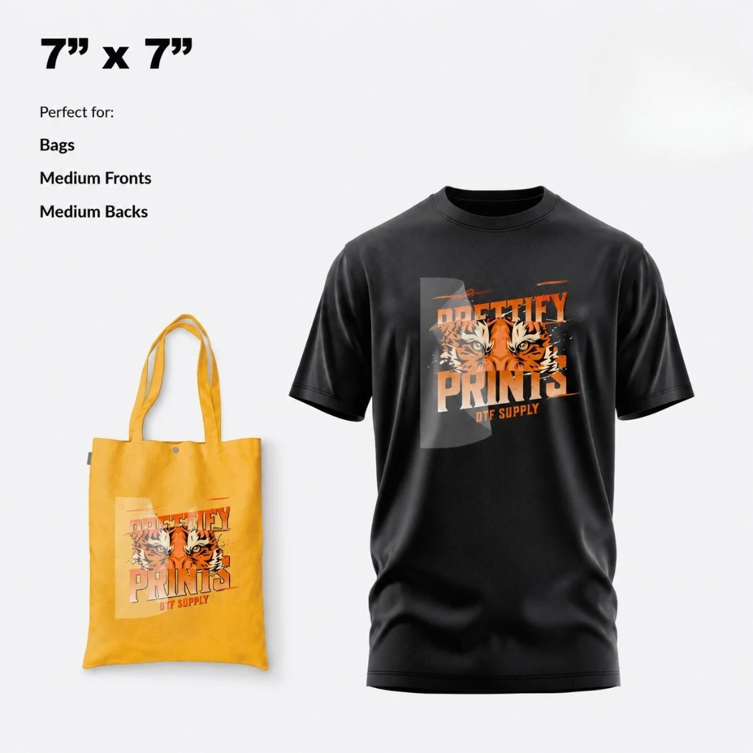 Custom DTF Transfers By Size
