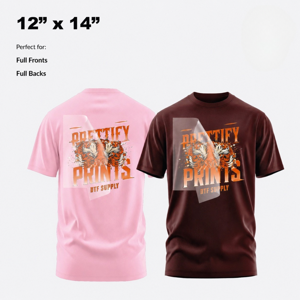 Custom DTF Transfers By Size
