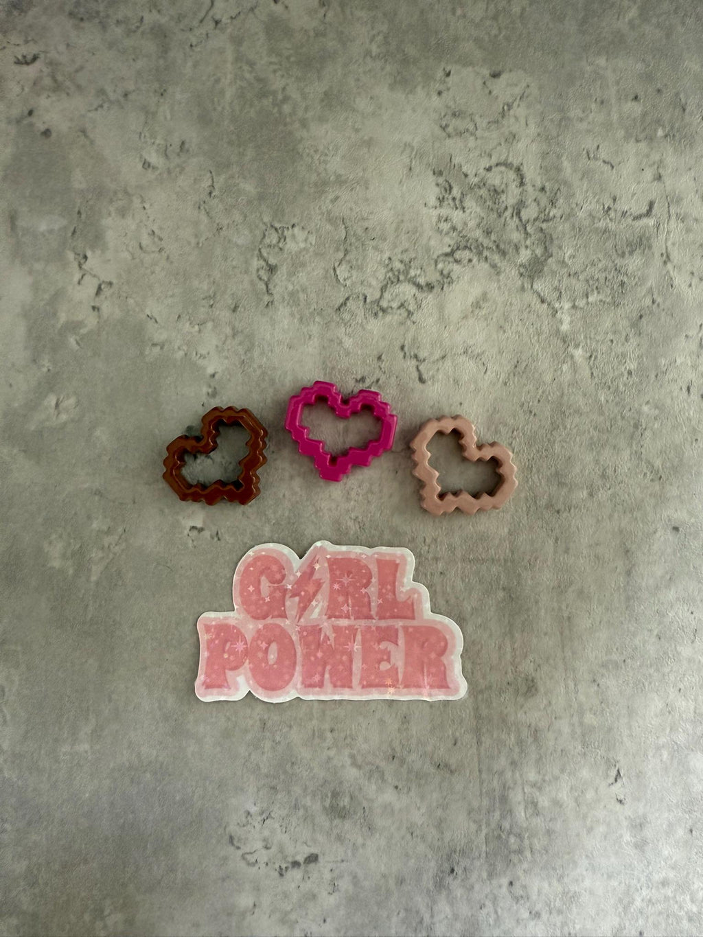 Waterproof Holographic Vinyl Sticker — Girl Power