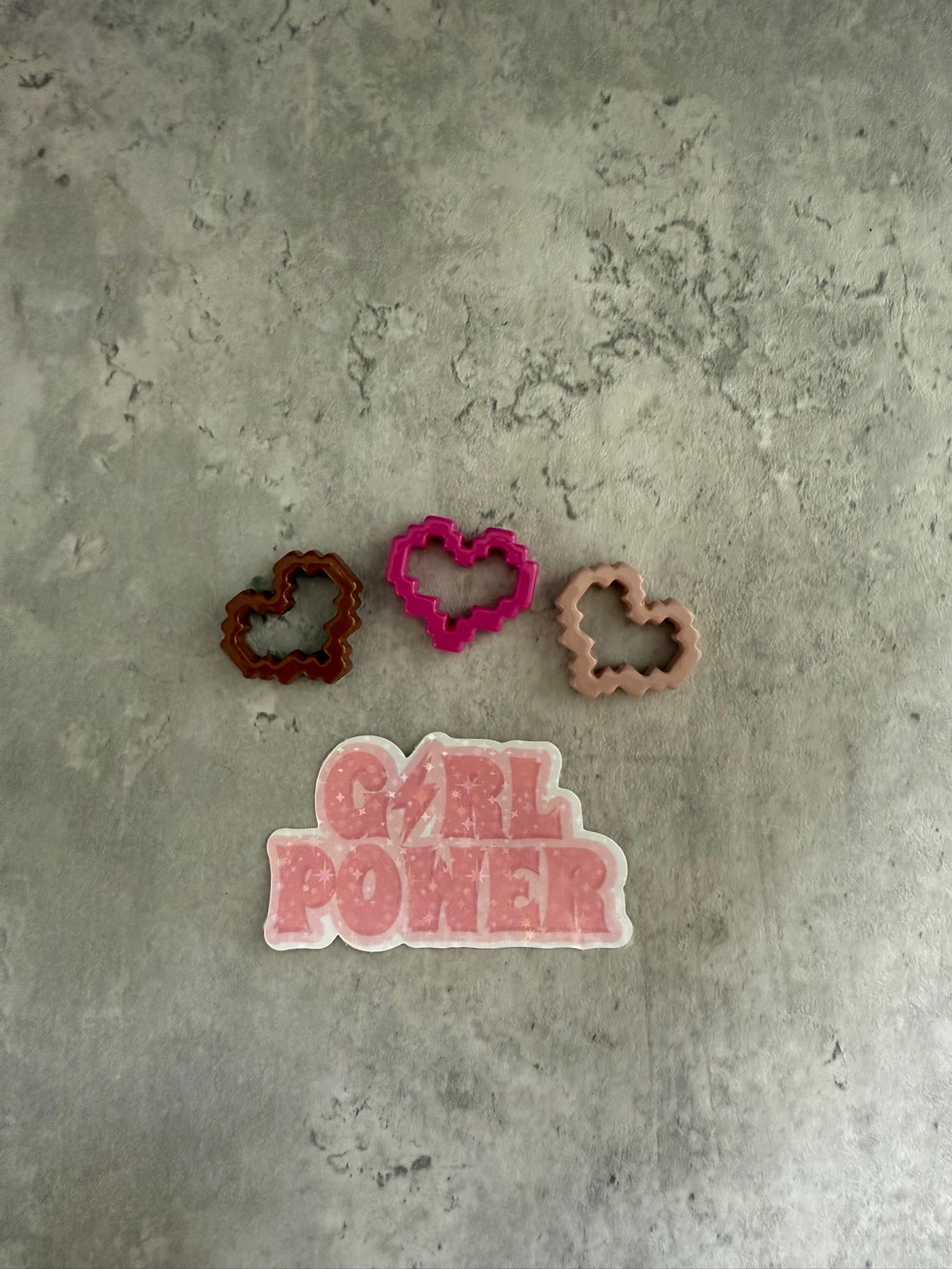 Waterproof Holographic Vinyl Sticker — Girl Power