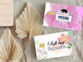 Aesthetic Credit Card Decals – Glossy Waterproof Vinyl Skins, Set of 6