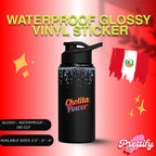 Waterproof Holographic Vinyl Sticker — Cholita Power, Latina Empowerment