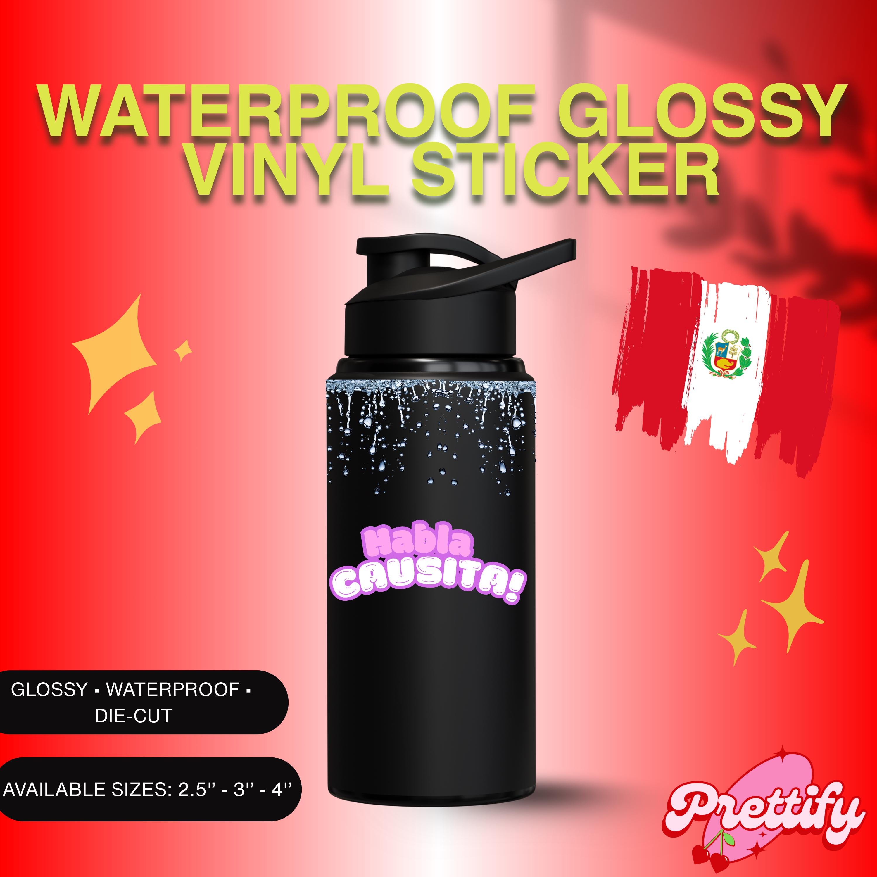 Waterproof Holographic Vinyl Sticker — Habla Causita (Peruvian Slang)